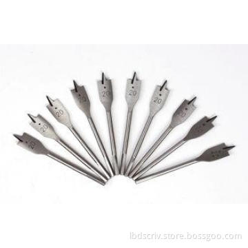 Round Shank 20mm 25mm 40mm Flat Drill Bit Set For Chipboard